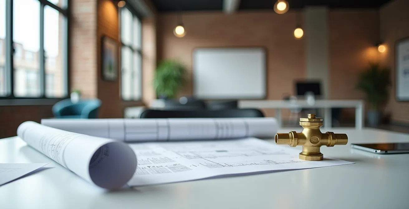 Schéma organisationnel montrant les différentes autorités et sources d'information pour les normes de plomberie au Québec